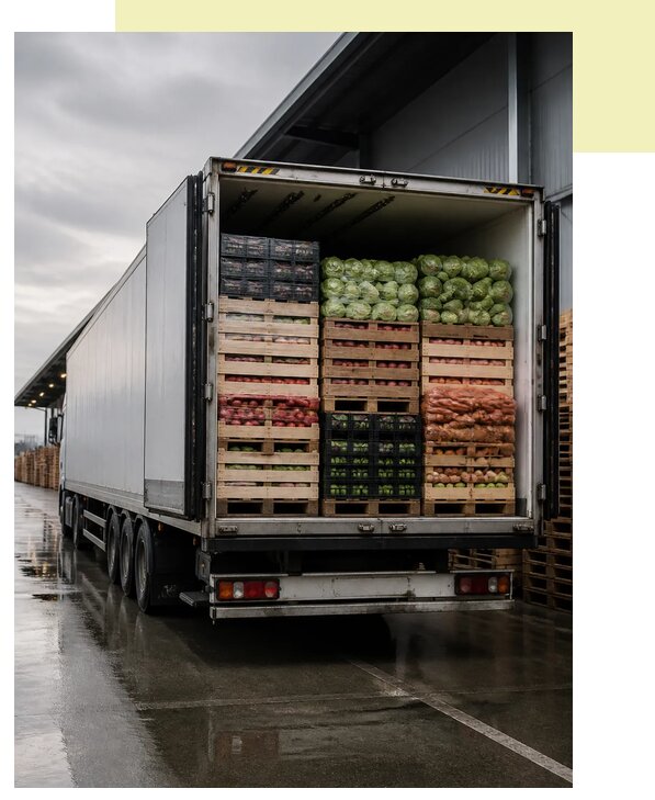 Перевозка плодоовощной продукции в Ногинск по цене от 5066 р. | Агросервис-Нгн